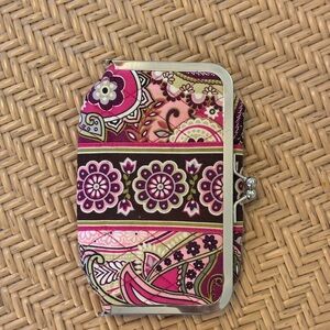 Vera Bradley Pink and Brown Paisley bag